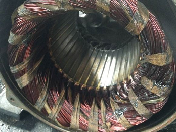 振動(dòng)電機(jī)線包烘干